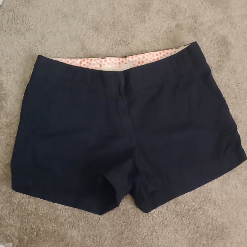 J.Crew Women Short Size 2 Blue Navy Color